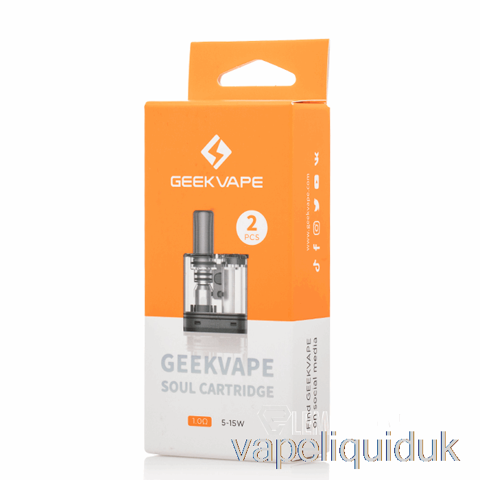 Geek Vape Soul Replacement Pods 1.0ohm Pods Vape Liquid